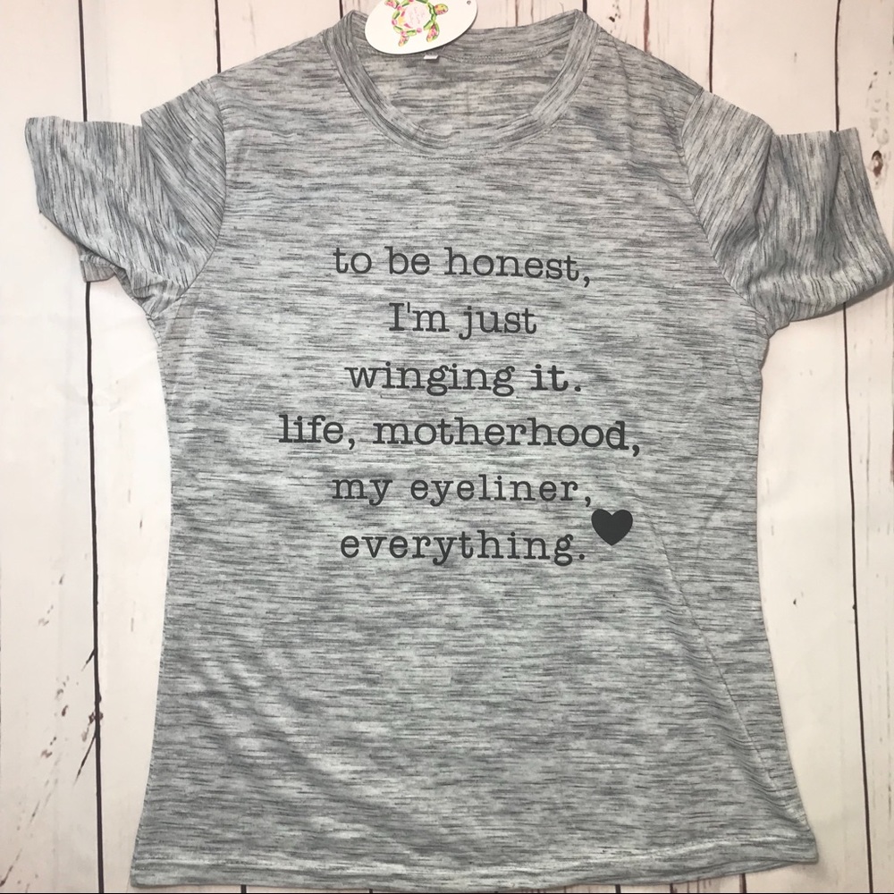 πLAST 1 HOST PICKπ"To be honest" Graphic Tee - Picture 2 of 3